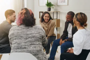 Group therapy session